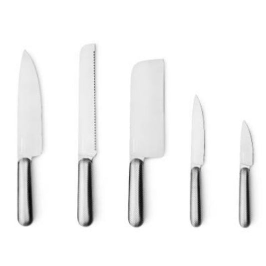 Normann Copenhagen - Mesh knive. Kokkekniv, hakkekniv, universal kniv, urtekniv & brødkniv
